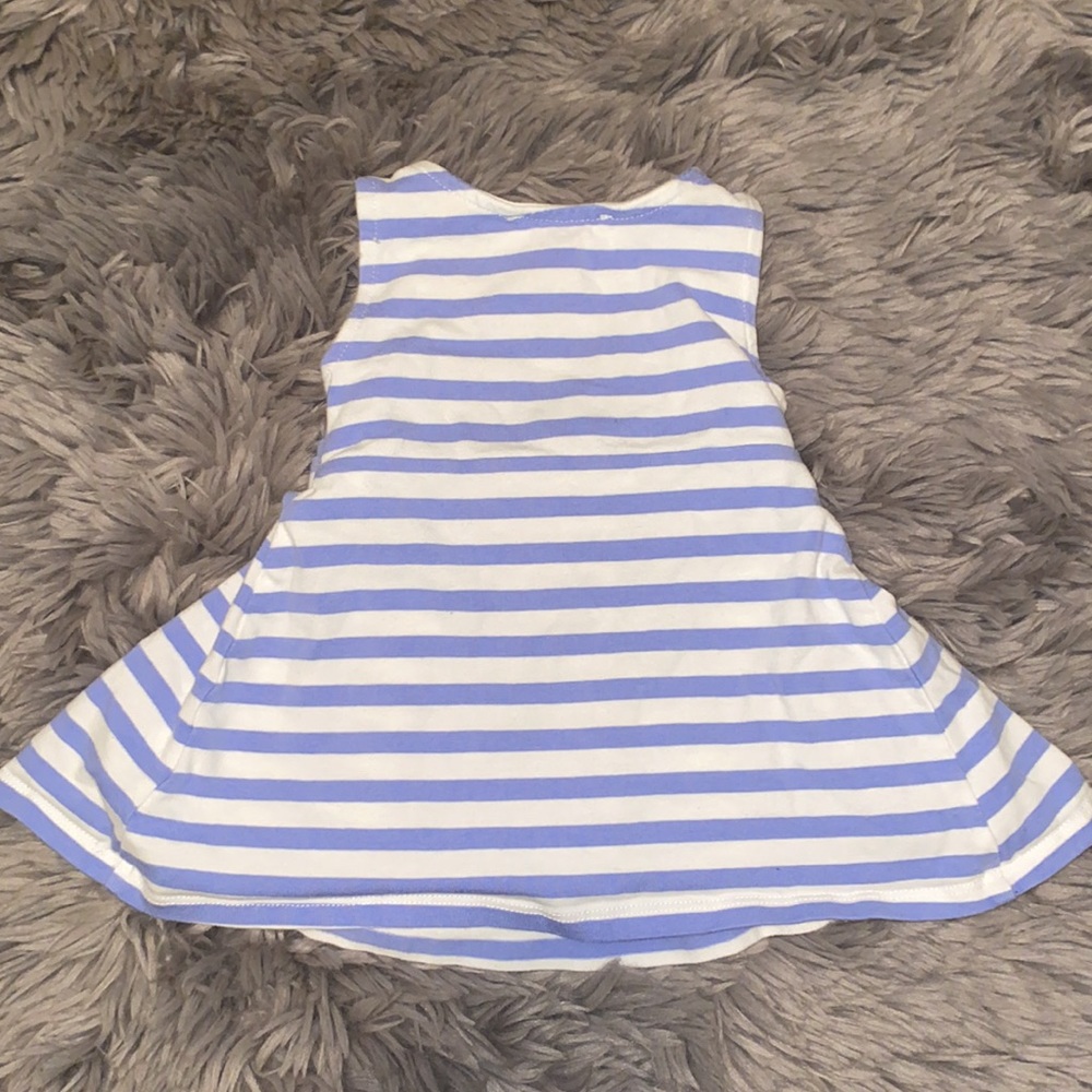 Kate Spade cotton blue striped dress - Picture 4 of 5